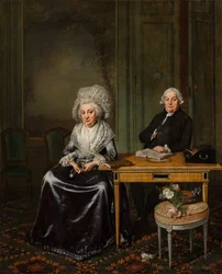 Porträt von Jacob Feitama und seiner Ehefrau Elisabeth de Haan